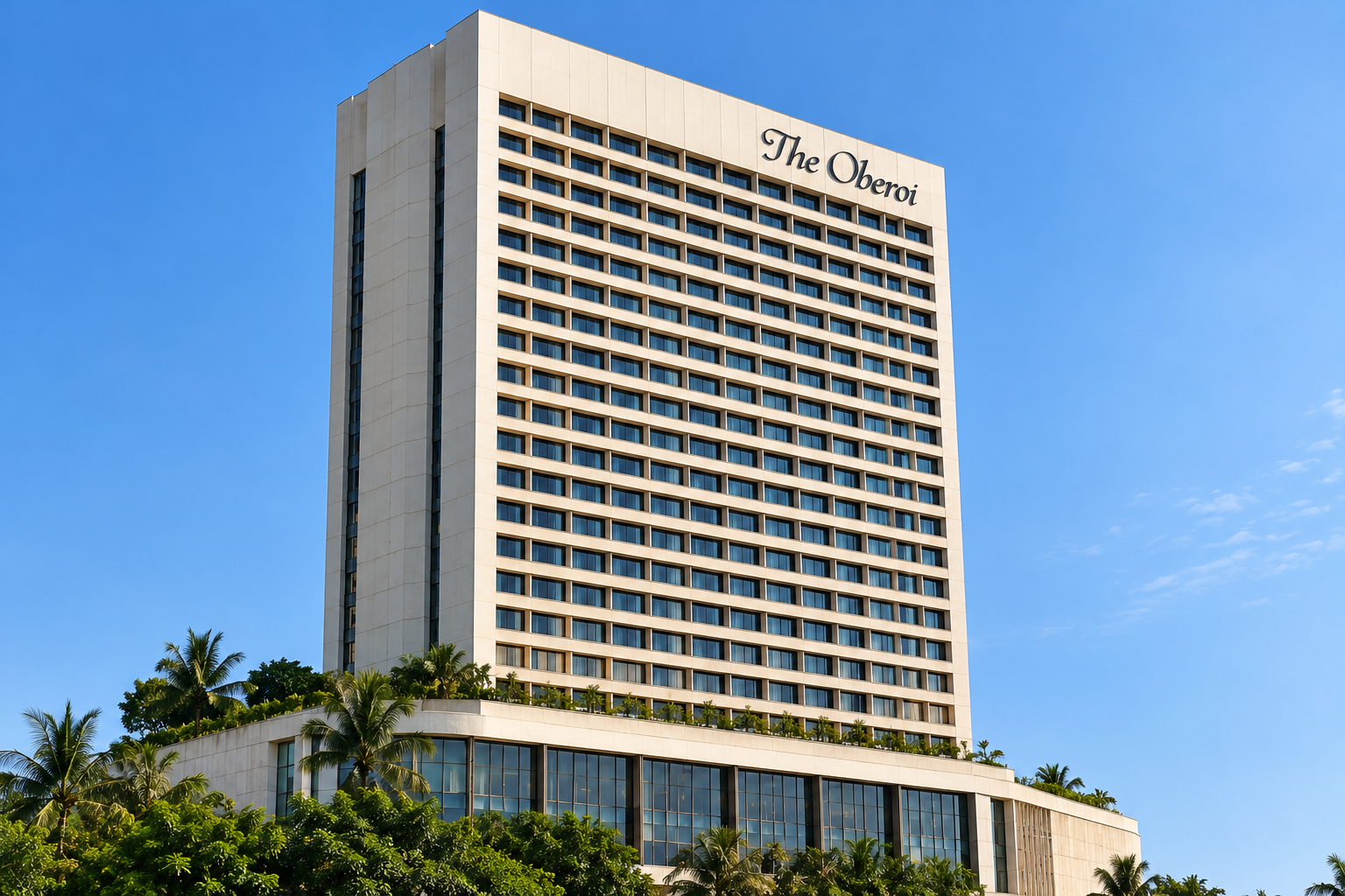 Oberoi Hotel - Show from Running Bus